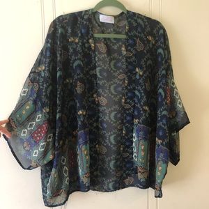 Blues kimonos